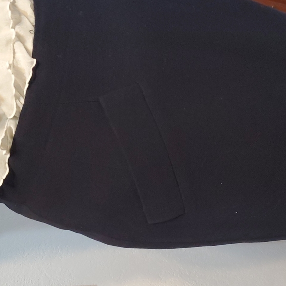 EUC DKNY Wool Skirt - Navy Blue - Picture 3 of 10